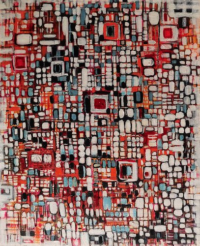 Gridopolis by Nalan McCandless, Painting for Sale on Select