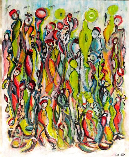 Earthly Delights by Nalan McCandless, Painting for Sale on Select