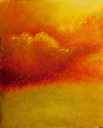 Red Sky at Night by Nalan McCandless, Painting for Sale on Select