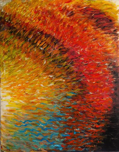 Solar Flare by Nalan McCandless, Painting for Sale on Select