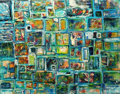 View From Above by Nalan McCandless, Painting for Sale on Select