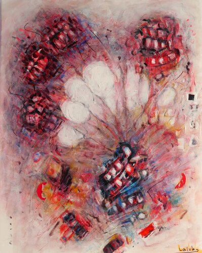 Party Time by Nalan McCandless, Painting for Sale on Select