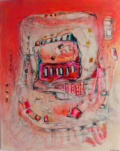 Home, Sweet Home by Nalan McCandless, Painting for Sale on Select