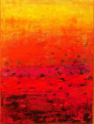 Glorious Sunset by Nalan McCandless, Painting for Sale on Select