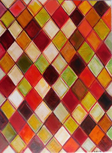 Rack of Diamonds by Nalan McCandless, Painting for Sale on Select