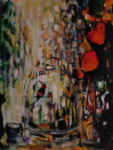 The Catbird Seat by Nalan McCandless, Painting for Sale on Select