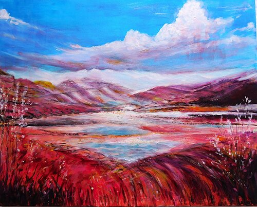 Big Sky by Nalan McCandless, Painting for Sale on Select