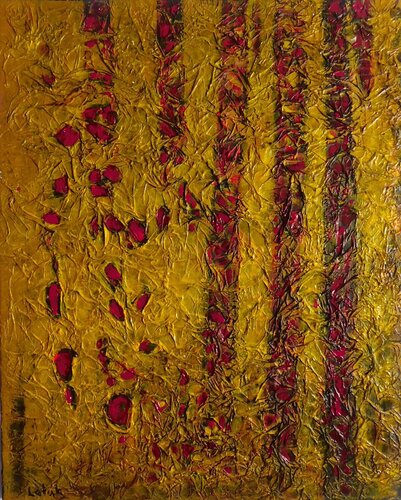 The  Golden Curtain by Nalan McCandless, Painting for Sale on Select