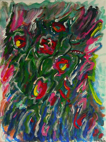 Flower Bomb von Nalan McCandless, Malerei kaufen auf Select