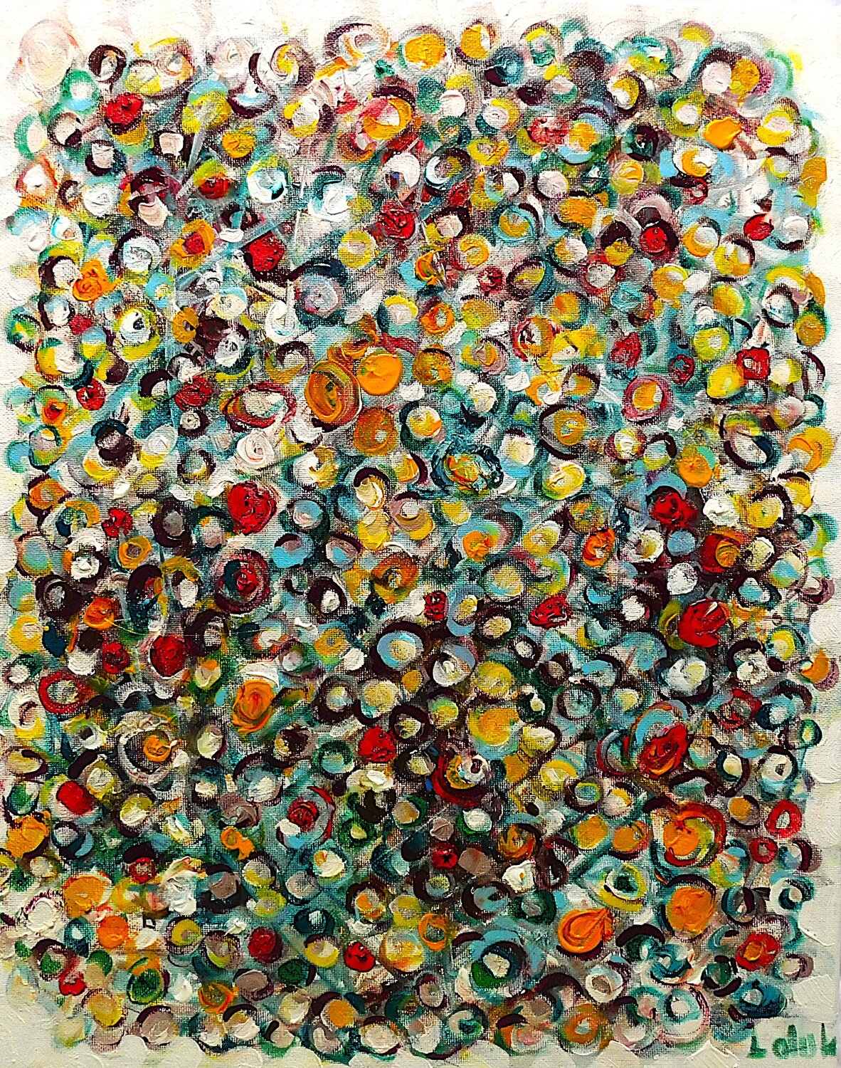 Celebration! Nalan McCandless Original painting for sale