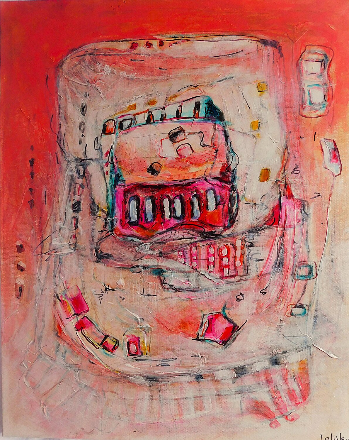 Home, Sweet Home Nalan McCandless Original painting for sale