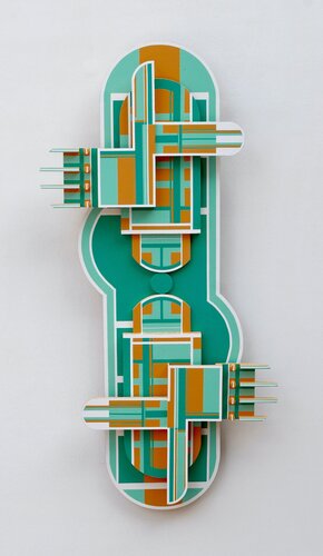 Relieve Tótem VI by Fco Javier Lozano Vilardell, Painting for Sale on Select