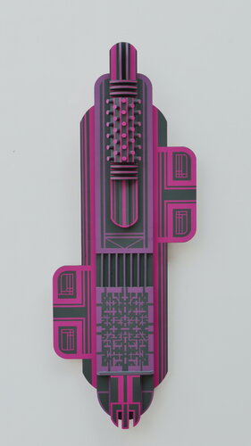 Relieve Tótem V by Fco Javier Lozano Vilardell, Painting for Sale on Select