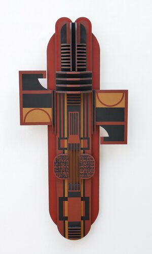Relieve Tótem IV by Fco Javier Lozano Vilardell, Painting for Sale on Select