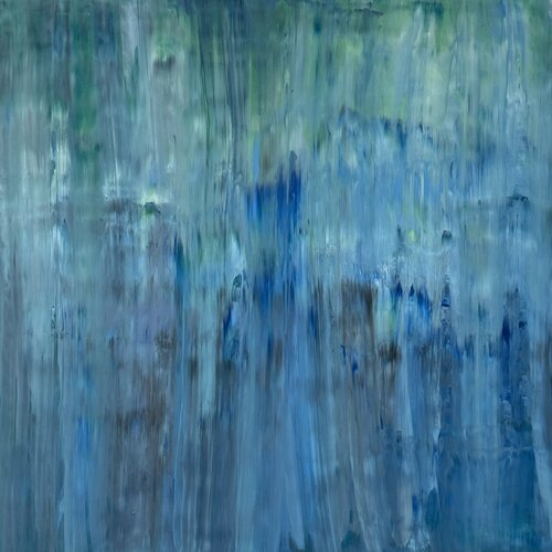BEAUTY OF BLUE by GORAZD BRAČUN, Painting for Sale on Select