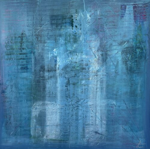 INFINITE OCEAN LOVE by GORAZD BRAČUN, Painting for Sale on Select
