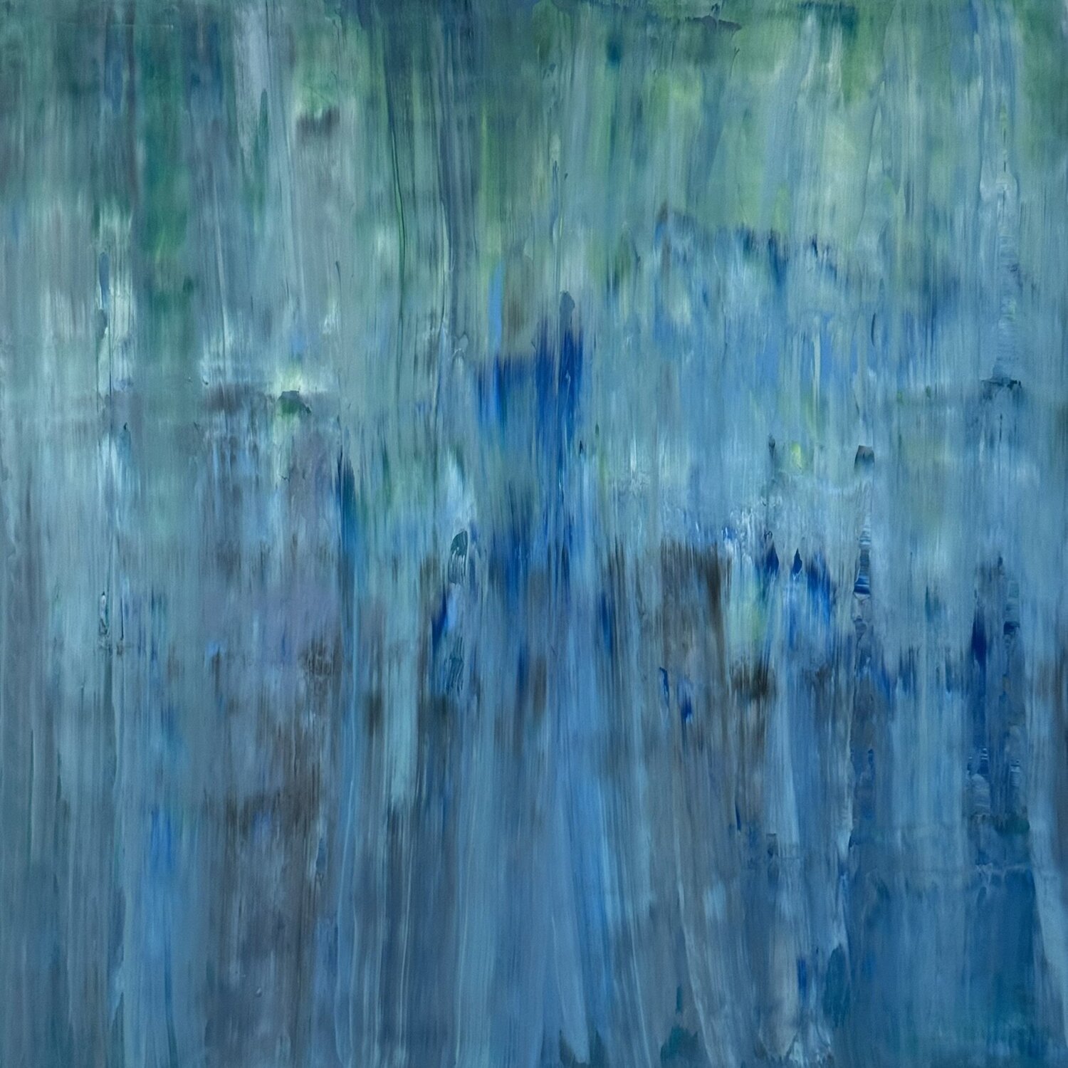 BEAUTY OF BLUE GORAZD BRAČUN Original painting for sale