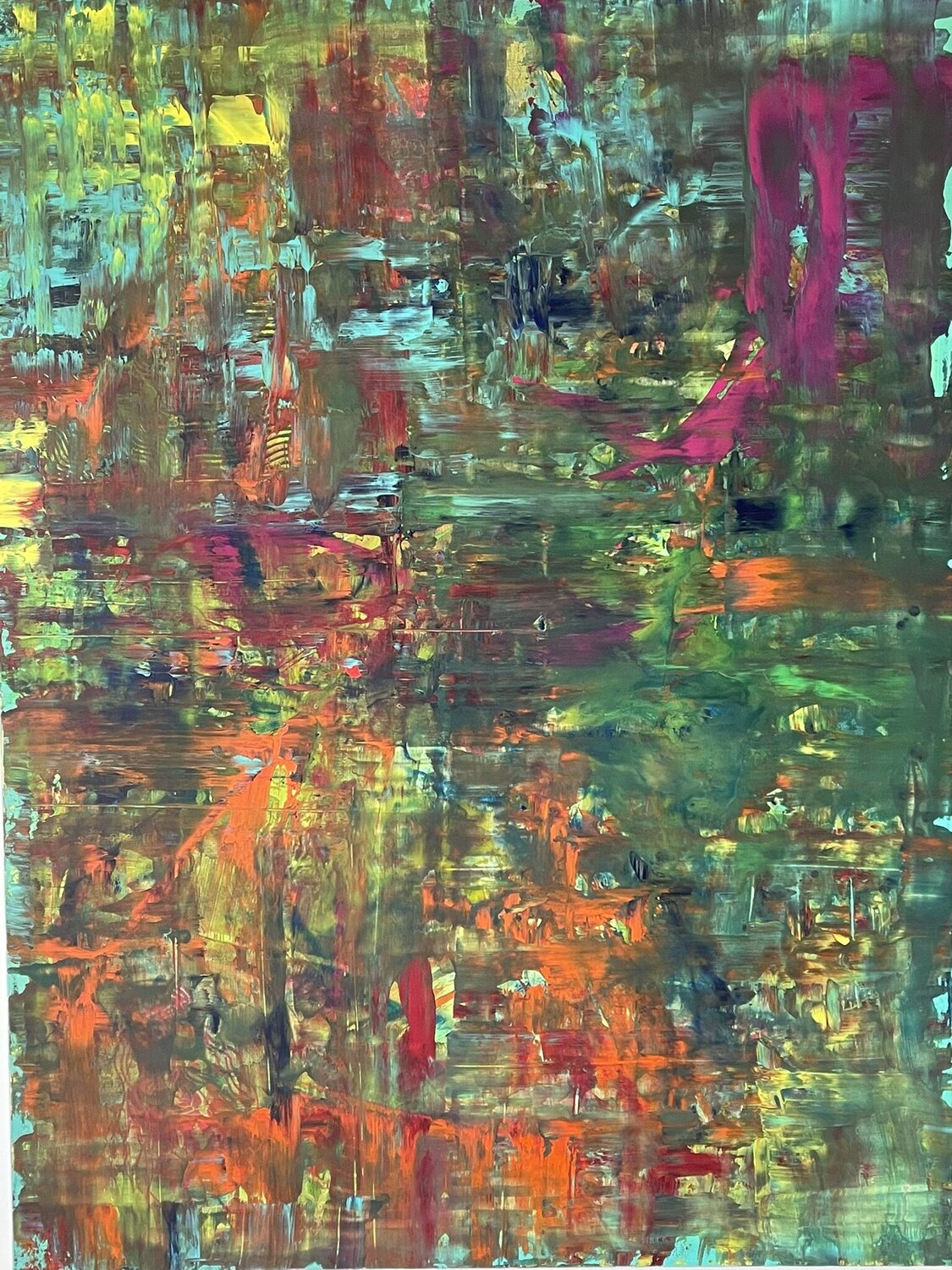 JACARE GORAZD BRAČUN Original painting for sale