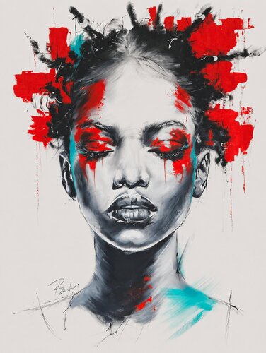 Enjoy the silence by Branka Grubic, Painting for Sale on Select