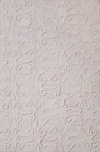 Bianco Scacco Matto by Massimo Orsi, Painting for Sale on Select