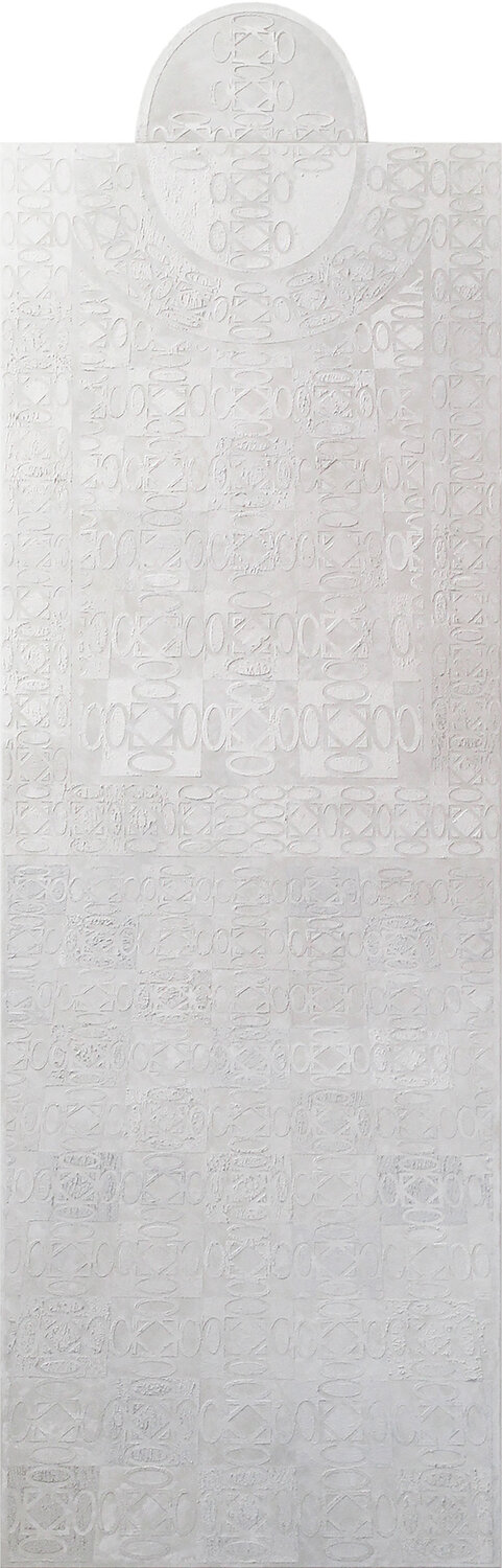 Stele paleolitica Massimo Orsi Original painting for sale