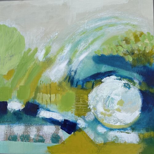 Summer Seas 1 by Jan Park, Painting for Sale on Select