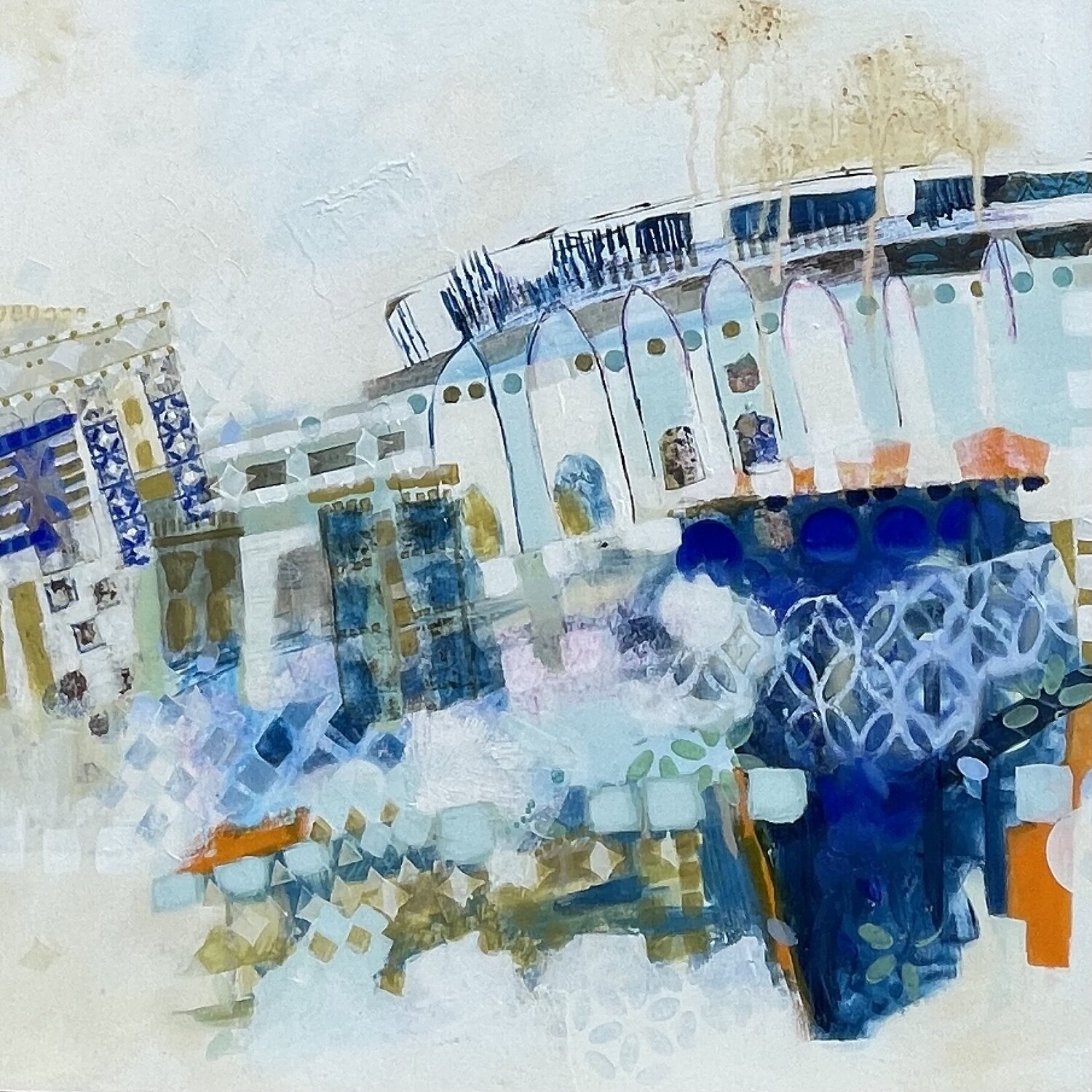 Ancient Arches Jan Park Original painting for sale