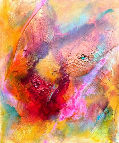 Lebensfreude No. 2 by Petra Maruschek, Painting for Sale on Select