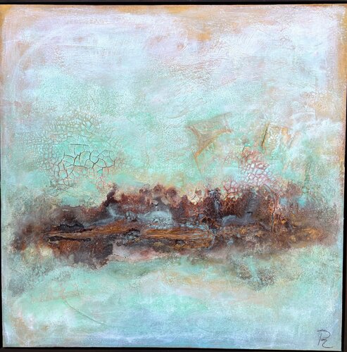 Was sich absetzt by Petra Maruschek, Painting for Sale on Select