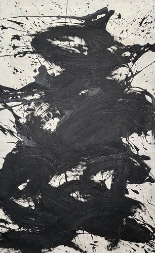 Black widow by Ilan Gonopolsky, Painting for Sale on Select