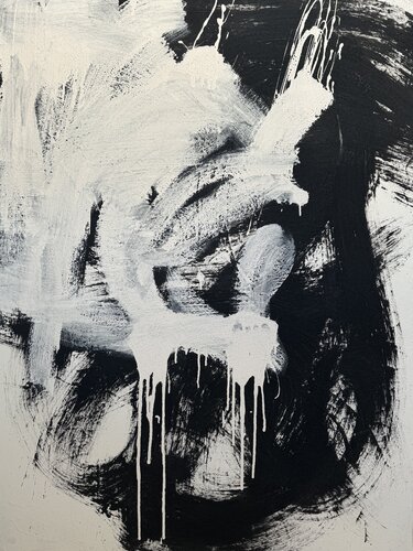 Black Ice by Ilan Gonopolsky, Painting for Sale on Select
