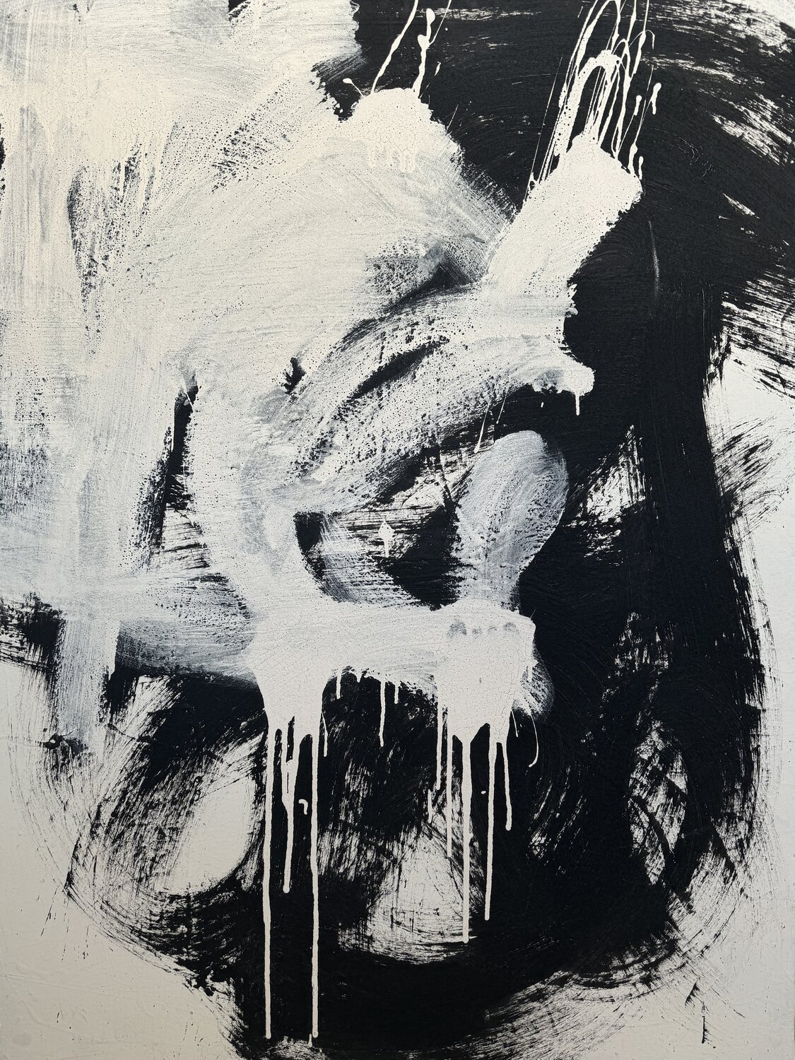 Black Ice Ilan Gonopolsky Original painting for sale