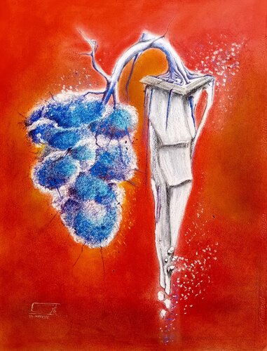 Arbre vagabond N°6. Liber silenti. Le livre du silence. by Gier, Drawing for Sale on Select