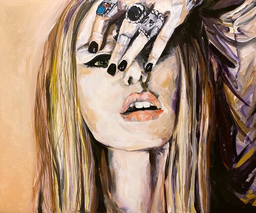 Lizzy & Jewels by Anastasia Pris, Painting for Sale on Select