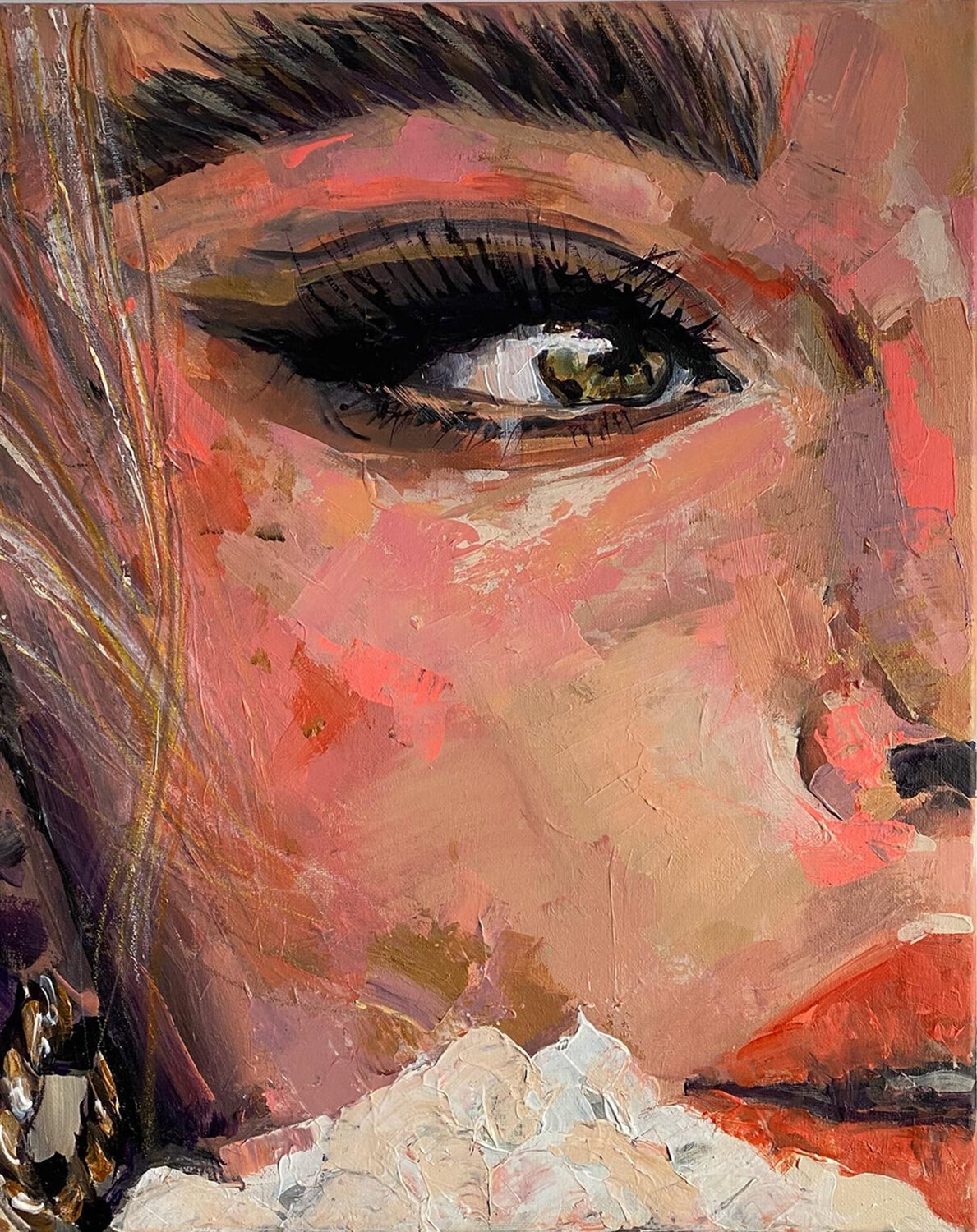 Luminary Anastasia Pris Original painting for sale