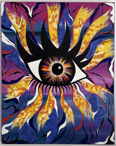 CONNEXION by Jade Laurent, Painting for Sale on Select