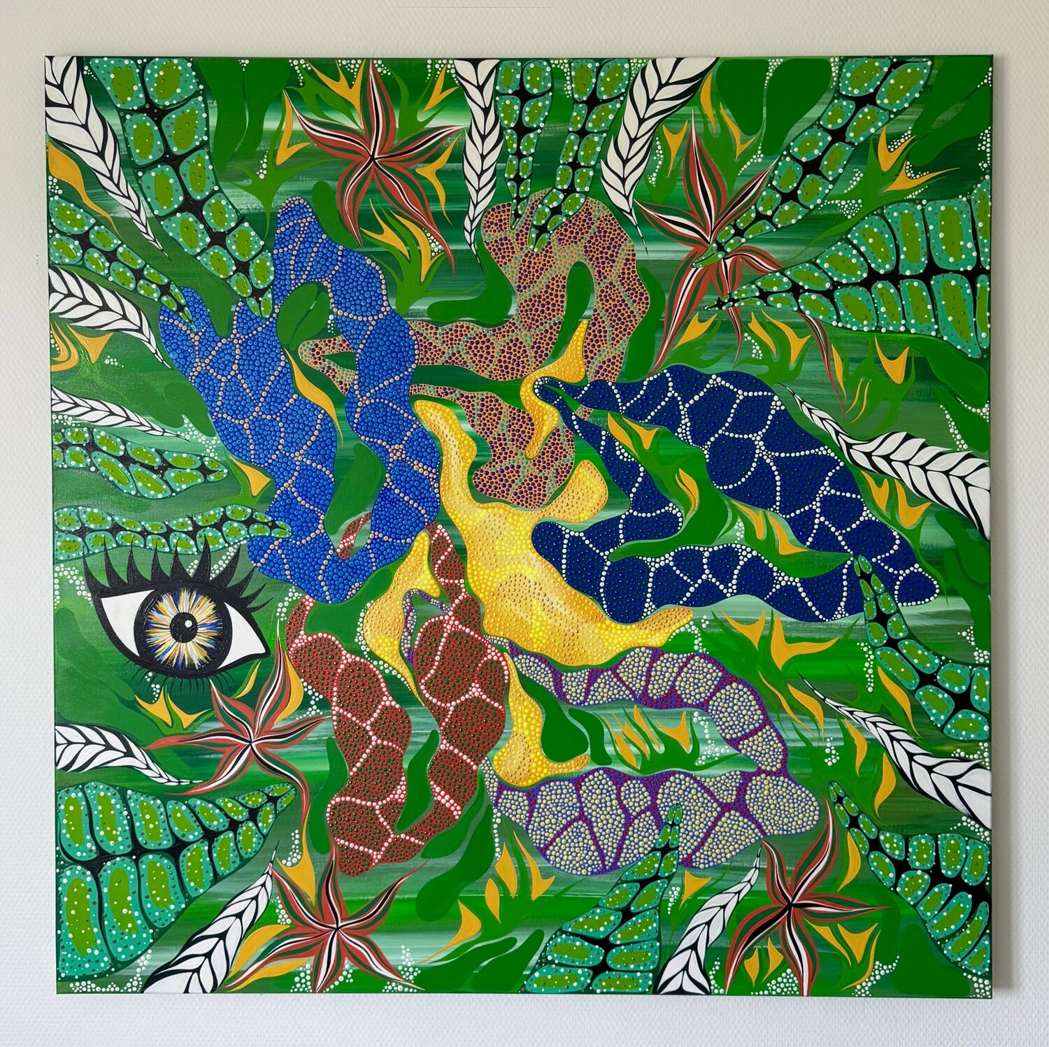 Union Jade Laurent Original painting for sale