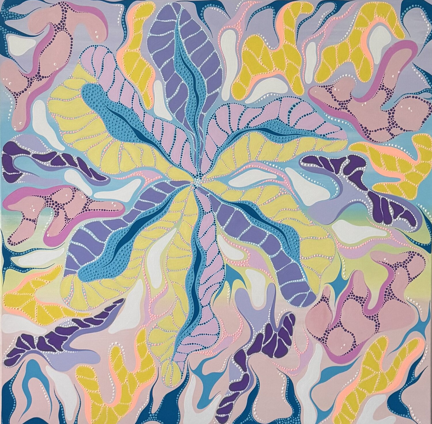 RÉVÉLATIONS Jade Laurent Original painting for sale