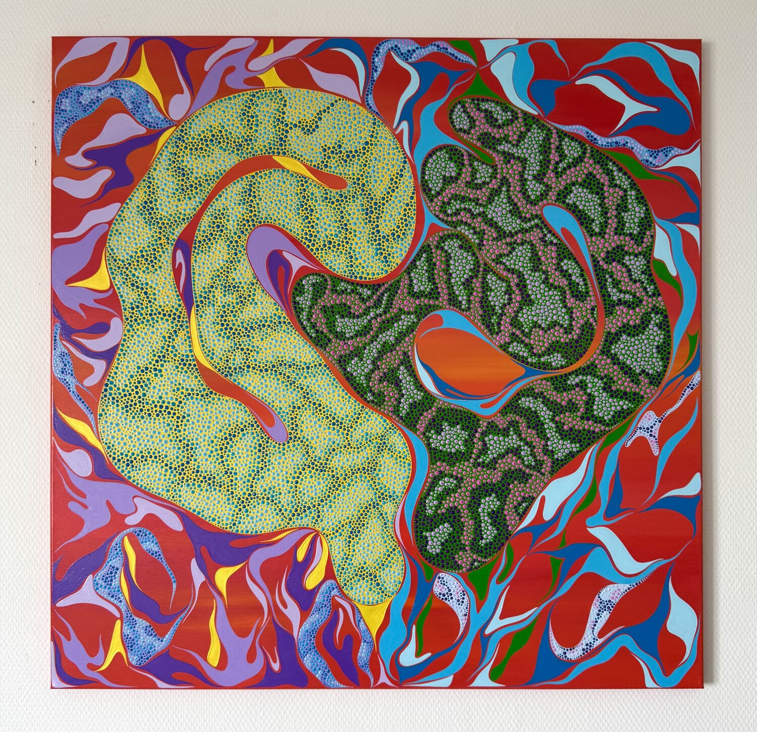 FUSION Jade Laurent Original painting for sale