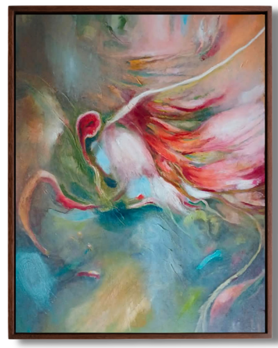Garden Magic, floral series p.3 by Anna Brańska, Painting for Sale on Select