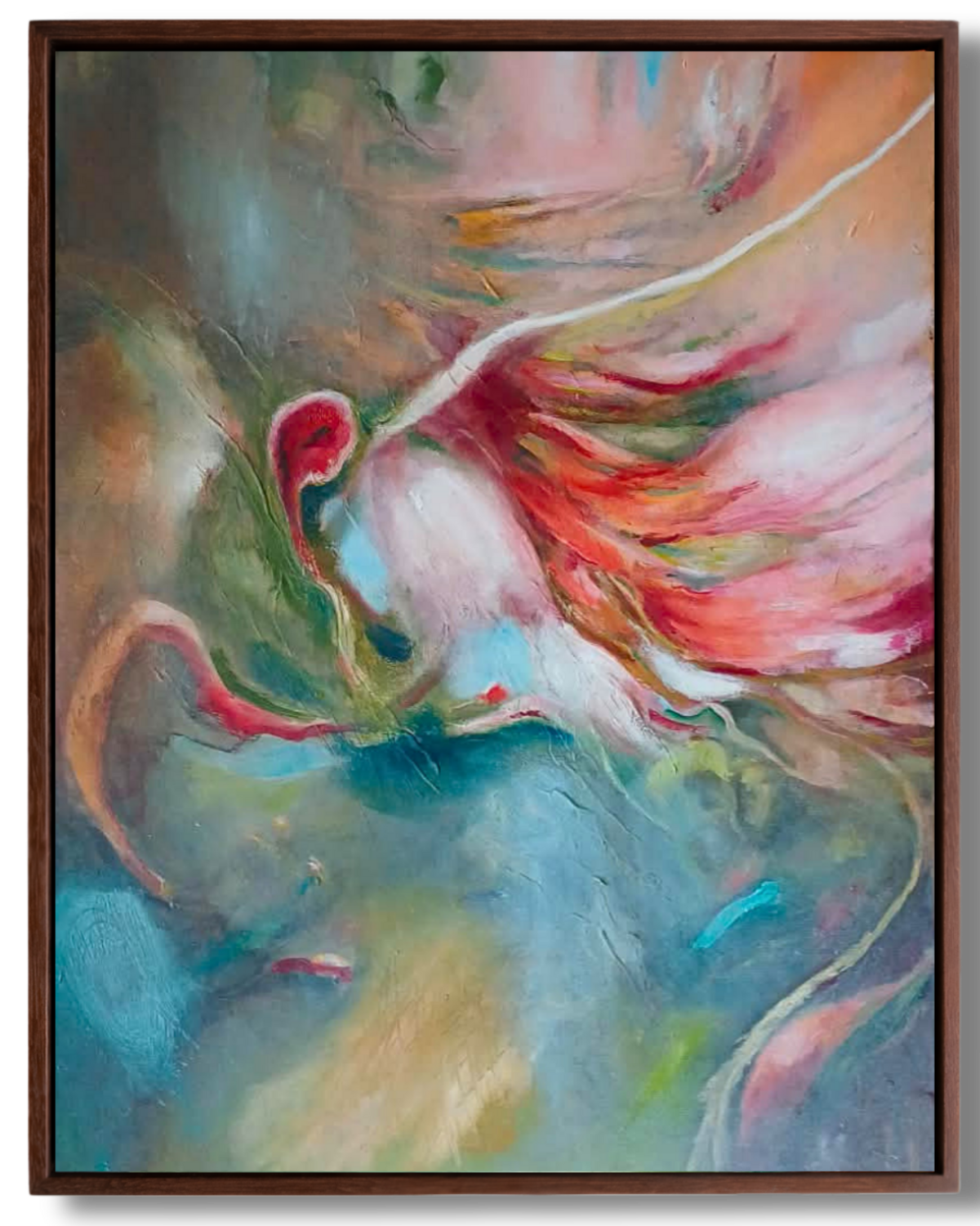 Garden Magic, floral series p.3 Anna Brańska Original painting for sale
