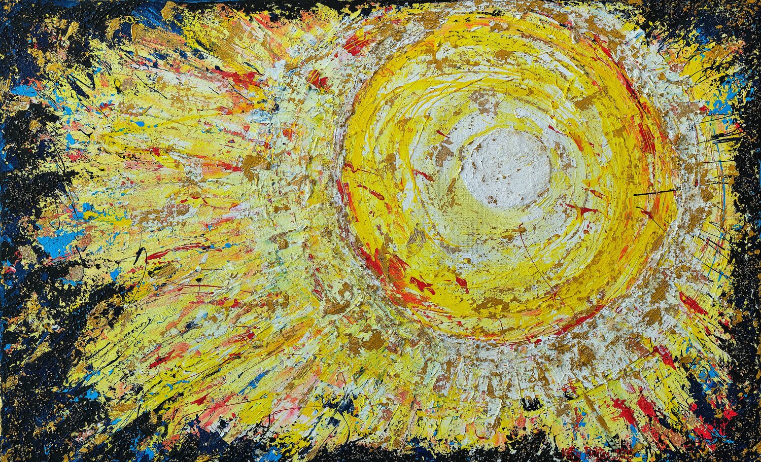 Luminara – Licht der Ewigkeit Kathrin Richter Original painting for sale