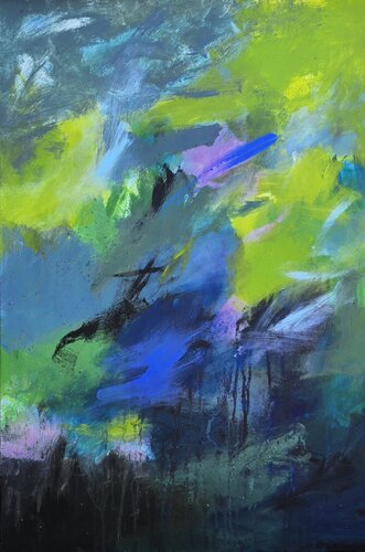 Slightly Mysterious by Monika Razkova, Painting for Sale on Select