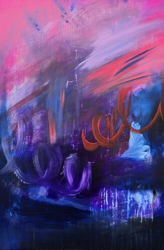 Wild And Free by Monika Razkova, Painting for Sale on Select
