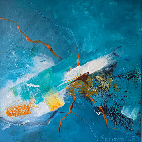 Drifting by Monika Razkova, Painting for Sale on Select