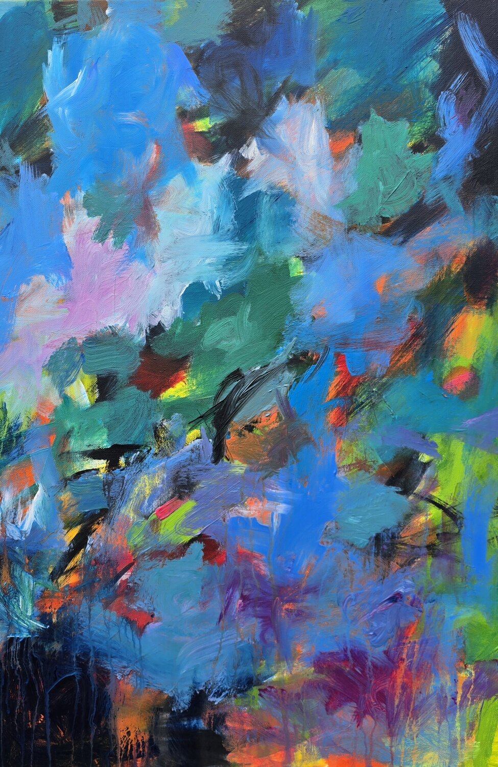 Pure Joy Monika Razkova Original painting for sale
