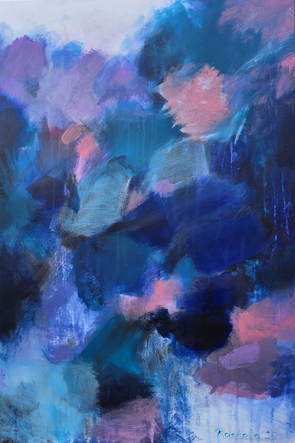 Morning Gathered Slowly Monika Razkova Original painting for sale
