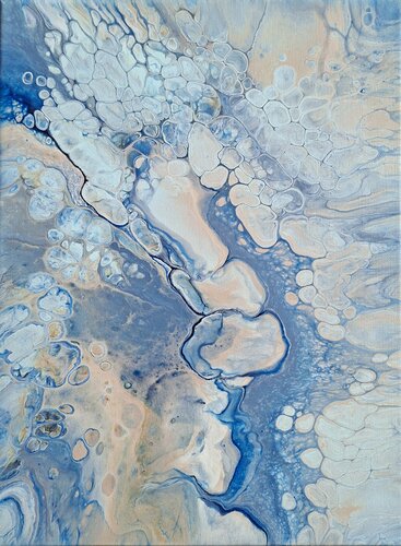 Lac gelé by Rachel Corvaisier, Painting for Sale on Select