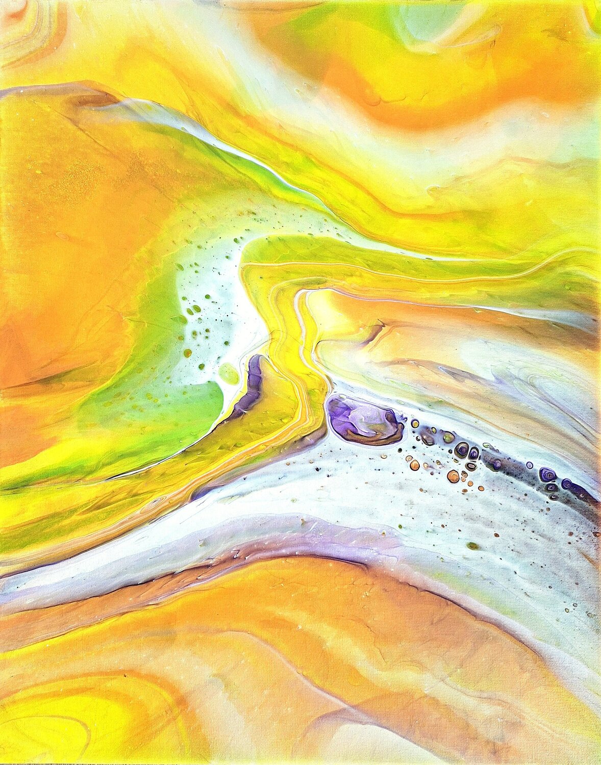 Wake up Rachel Corvaisier Original painting for sale