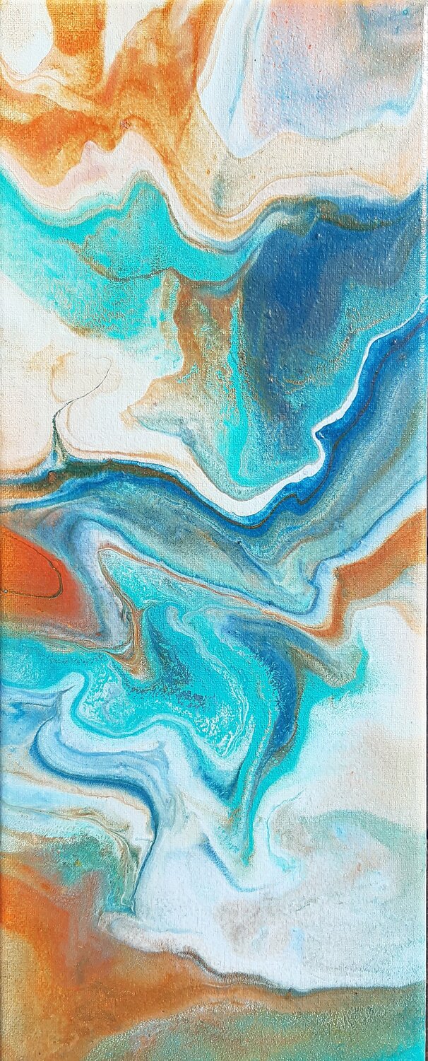 Summer vibes Rachel Corvaisier Original painting for sale